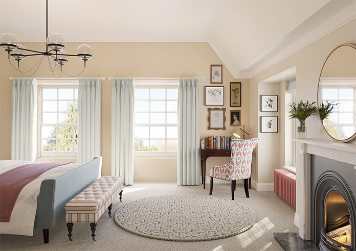 Akoya Faux Silk, Lustre Flint - Made to Measure Curtains - Image 7